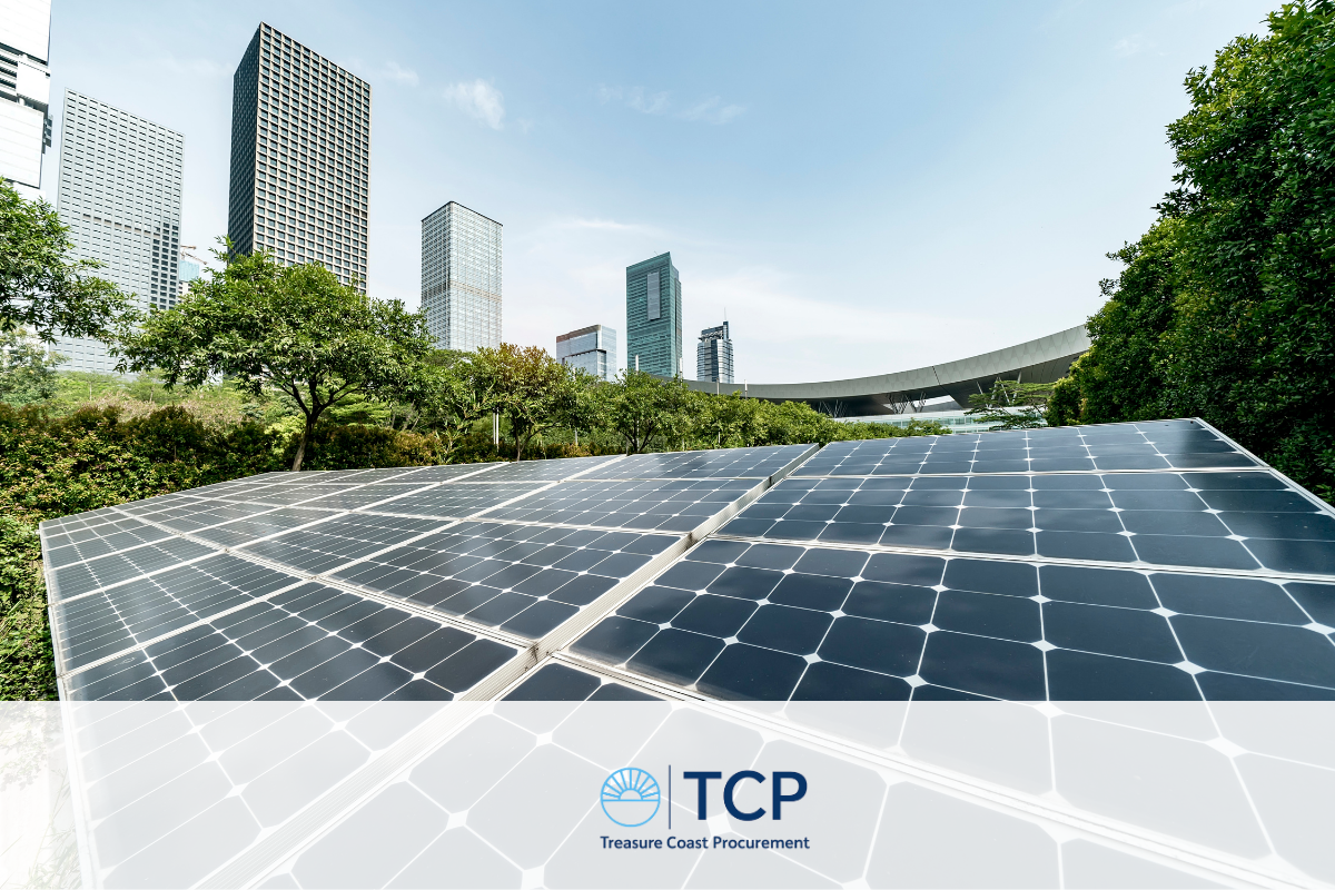 Procurement services for solar companies